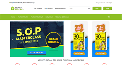 Desktop Screenshot of belanjaberkah.com