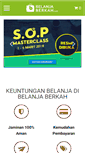 Mobile Screenshot of belanjaberkah.com